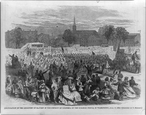 “celebration Of The Abolition Of Slavery In The District Of Columbia By 